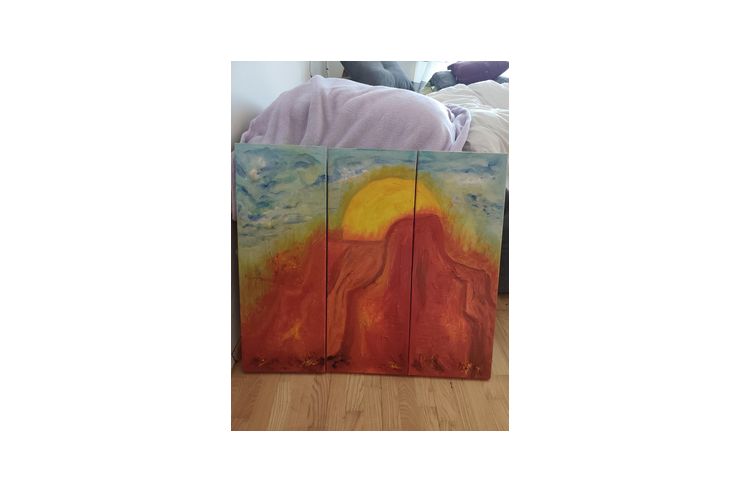 Acryl Abstrakt - Gem�lde & Zeichnungen - Bild 1