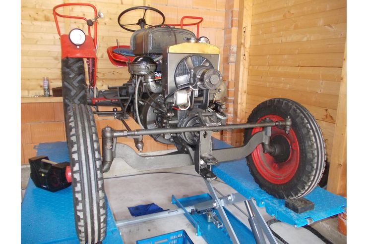 Lindner Junior HRL9 restauriert - Traktoren & Schlepper - Bild 1