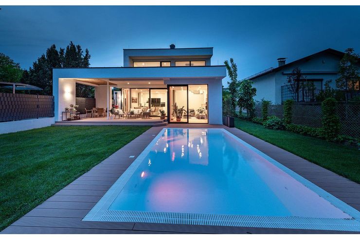 Moderne Gartengestaltung Pool Aurora 2025 - Kleing�rten - Bild 1