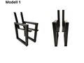 Bankbeine Beine Stahl Gartenbank Bankf��e - B�nke - Bild 2