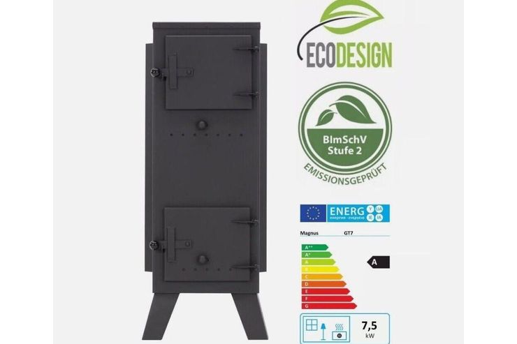 Ofen Holzofen 7 5kW 29KG - Kachel�fen & Kamine - Bild 1