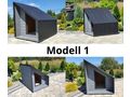 Zwinger Hundebett Tierhaus Hundeh�tte Freien - K�rbe, Betten & Decken - Bild 3