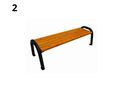 Parkbank Gartenbank Sitzbank 100 220 cm - B�nke - Bild 3