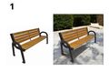 Parkbank Gartenbank Sitzbank 100 220 cm - B�nke - Bild 2