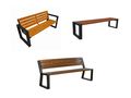 Gartenbank Parkbank Bank Modern 100 200cm - B�nke - Bild 1