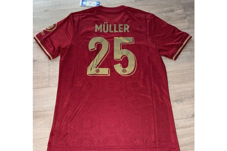 Bayern M�nchen 125 Jubil�um Trikot M�ller - Kleidung & Schuhe - Bild 1