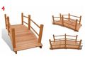 Holzbr�cke Holzsteg Gartenbr�cke Deko - Teich & Brunnen - Bild 5