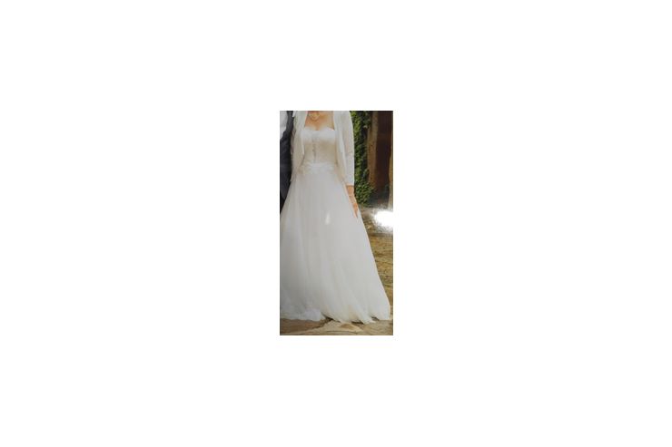 Brautkleid - Gr��en 36-38 / S - Bild 1