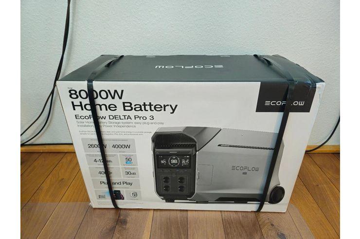 EcoFlow DELTA Pro 3 EU tragbare Powerstation - Campingm�bel - Bild 1