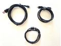 USB Kabelset dreiteilig - Kabel & Stecker - Bild 1