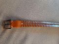 Herrenlederg�rtel braun schwarz - G�rtel & Hosentr�ger - Bild 2