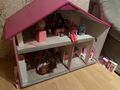 Gro�es pinkes Puppenhaus Holz - Puppenh�user & -m�bel - Bild 4