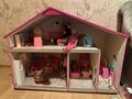 Gro�es pinkes Puppenhaus Holz - Puppenh�user & -m�bel - Bild 5
