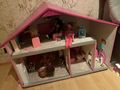 Gro�es pinkes Puppenhaus Holz - Puppenh�user & -m�bel - Bild 7
