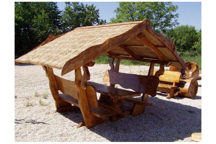 Rustikale Gartenm�bel Lieferung Hause - Garnituren - Bild 1