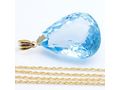 Halskette Anh�nger 18 kt Gelbgold Topas - Halsketten & Colliers - Bild 1