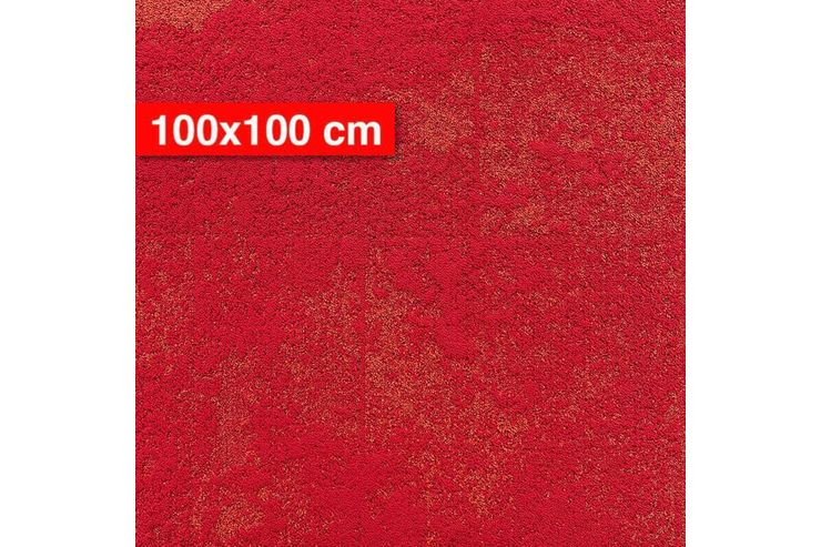 Leuchtend rote Interface Teppichfliesen Neu - Teppiche - Bild 1