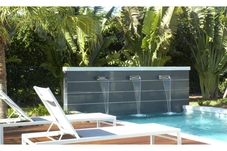Moderner Pool Ihren Garten - Gartendekoraktion - Bild 1