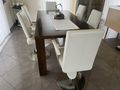Esszimmergruppe 6 Drehsessel Lieferung - Kompletteinrichtungen & Essgruppen - Bild 3