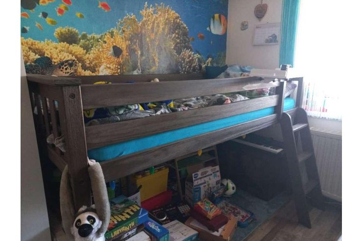 Max Lilly Kinder Hochbett 90 x 200 cm - Betten - Bild 1