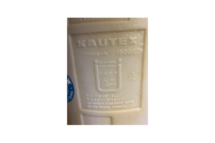 Heiz�ltank 1500 Liter - zu Verschenken - Bild 1