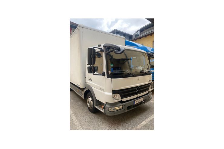 Mercedes Atego 816 Koffer LKW Ladebordwand HU - LKW - Bild 1