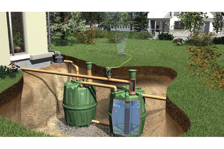 Nachhaltig gie�en Regenwassernutzung - Gartendekoraktion - Bild 1