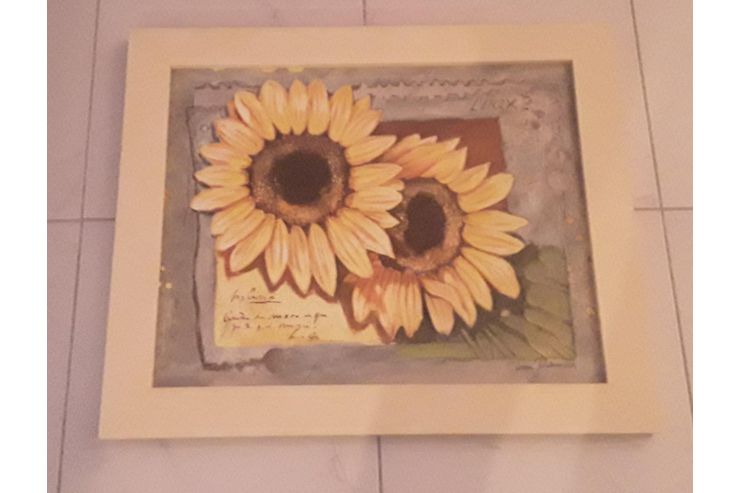 Sonnenblume - Holzbilder - Bild 1