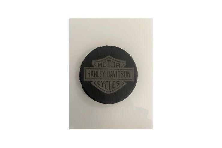 Harley Davidson Glasuntersetzer - Geschirr & Wandteller - Bild 1