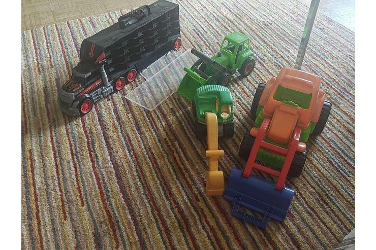 BAGGER LKW - Kinderfahrzeuge & Schlitten - Bild 1