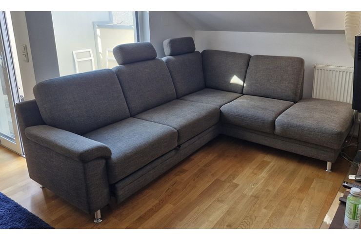 Dunkelgraues Sofa Schlaf Funktion - Sofas & Sitzm�bel - Bild 1