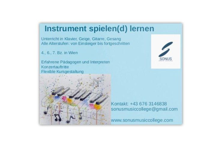 Musikunterricht Kinder Erwachsene - Instrumente - Bild 1