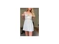 Wei�es Sommerkleid Kleid Gr Wie Neu - Gr��en 36-38 / S - Bild 2