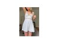 Wei�es Sommerkleid Kleid Gr Wie Neu - Gr��en 36-38 / S - Bild 1