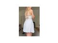 Wei�es Sommerkleid Kleid Gr Wie Neu - Gr��en 36-38 / S - Bild 4