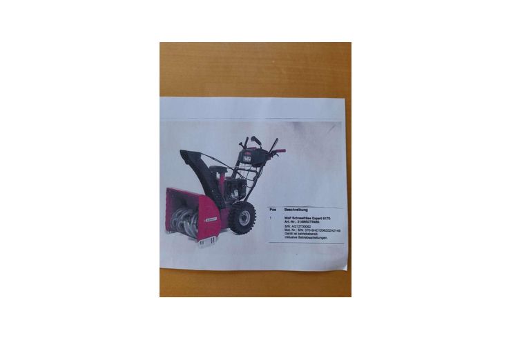 Schneefr�se Wolf - Fr�sen - Bild 1