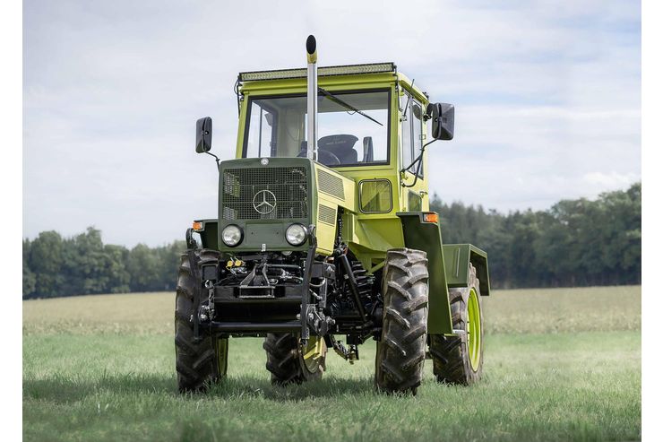 MB Trac 800 Turbo Mittelschalter - Traktoren & Schlepper - Bild 1