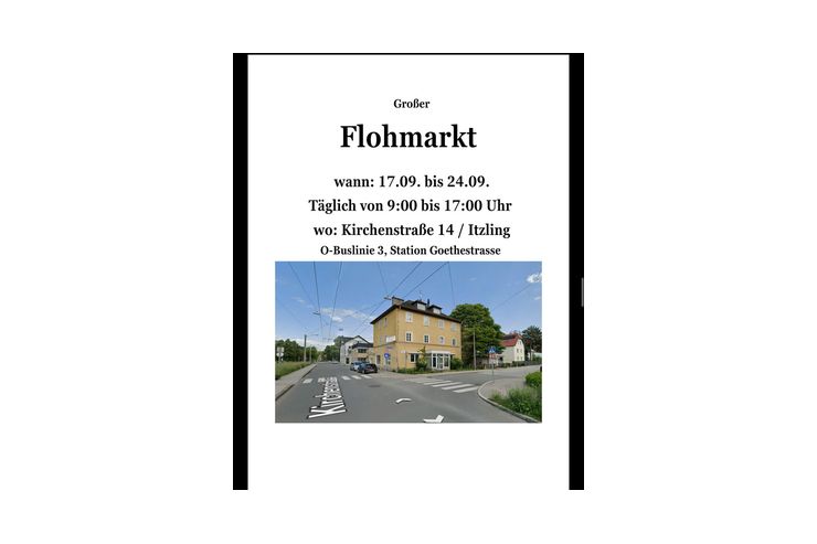 Privater Flohmarkt - M�rkte & Messen - Bild 1