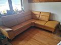 Senfgelbe Echtledercoutch - Sofas & Sitzm�bel - Bild 1