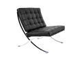sessel design barcelona leder edelstahlplatte - Sofas & Sitzm�bel - Bild 3