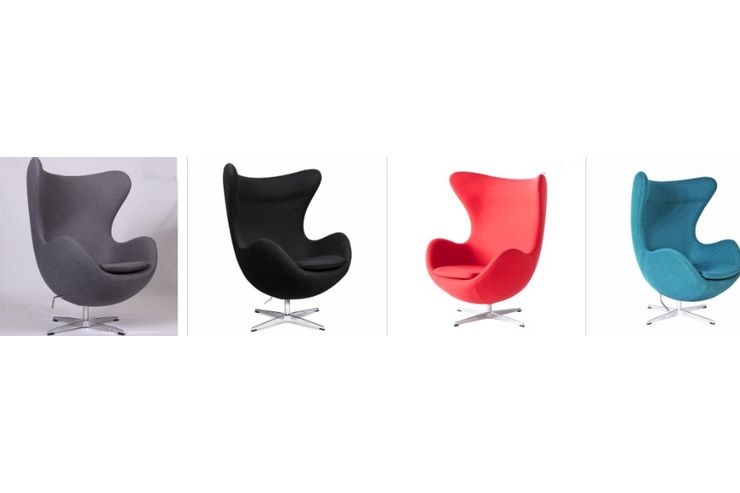 Sessel design Egg chair Kaschmir farbe - Sofas & Sitzm�bel - Bild 1