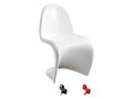 Stuhl Panton Stil schwarz gl�nzend - St�hle & Sitzb�nke - Bild 1