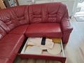 Sitzgruppe Lederbank gebraucht Farbe Ziegelrot - Sofas & Sitzm�bel - Bild 8
