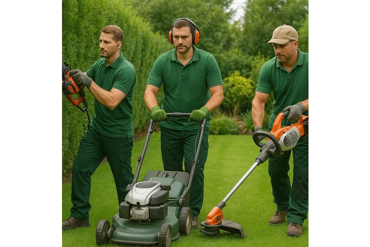 Gartenpflege Landschaftsbau - Gartendekoraktion - Bild 1