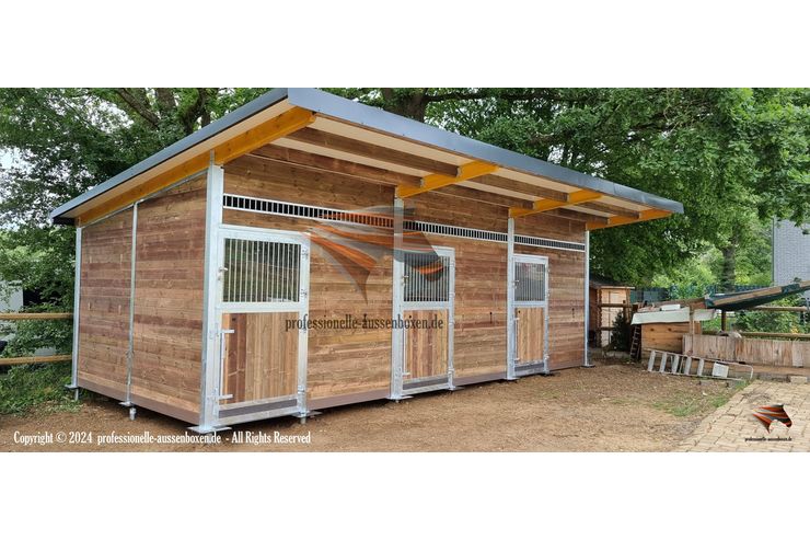 Pferdestall Au�enboxen Paddock - Einstellpl�tze - Bild 1