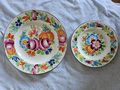 2 tschechische handbemalte Teller - Geschirr & Wandteller - Bild 1