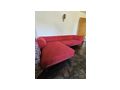 Rote Textil Eck Couch Sofa gepflegter Zustand - Sofas & Sitzm�bel - Bild 2