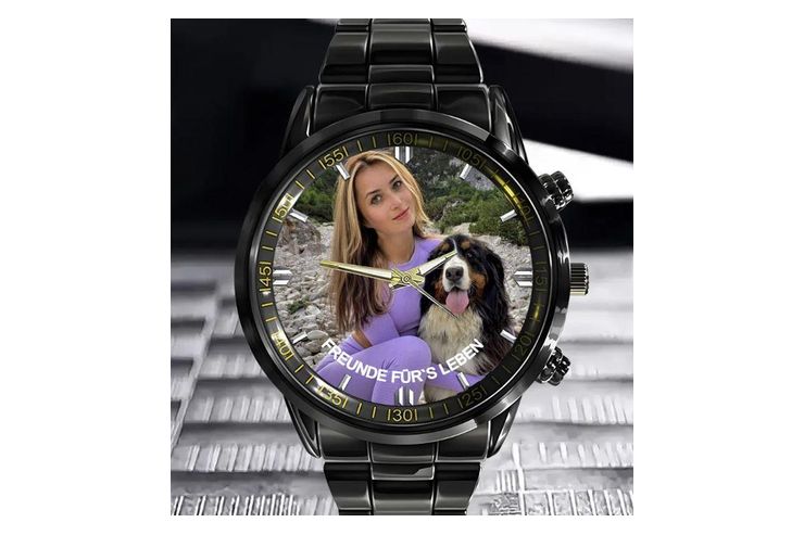 Wundersch�ne edle Armbanduhr Anfertigung - Herren Armbanduhren - Bild 1