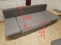 Sitz Couch Bettfunktion 210x140x76 - Sofas & Sitzm�bel - Bild 4