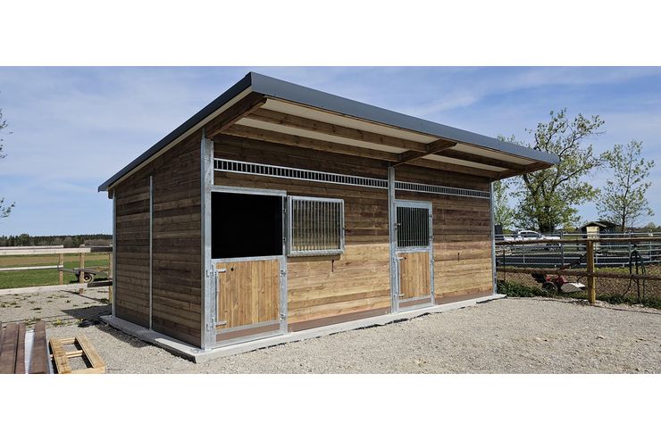 Pferdebox ideal St�lle Au�enstall - Unterst�nde & Z�une - Bild 1